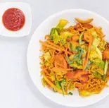 チキンやきそば(Chicken choemein)（カレーハウス SAMIKSHYA）