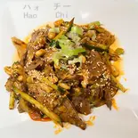 牛肉と蜂の巣の辛和え(夫妻肺片)（Hao Chi 2号店）