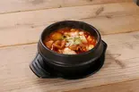 豚キムチスンドゥブチゲ（韓国家庭料理 でりかおんどる 新大久保店）