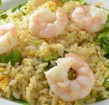 エビレタス炒飯 Shrimp and Lettuce Fried Rice（満福楼 東村山店）