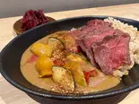 【牛モモ野菜たっぷり】和風だしカレー(449kal)（人と地球に優しいカフェ はぐくみ）