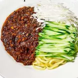 ジャージャー麺(牛骨ラーメン不二家)