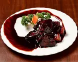 長芋入り黒酢酢豚 Black Vinegar Sweet and Sour Pork with Chinese Yam(Chinese restaurant 李房)