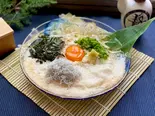 しらすとろろうどん(小)（西ノ陣 ねばとろ雑穀丼 Nishinojin Nebatorozakkokudon 日本橋店）