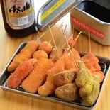 串カツ おまかせ10本セット（くし家 清澄白河店）