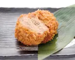 特製メンチ Special Minced Beef Croquettes（キムカツ 恵比寿本店）