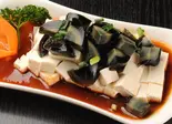 ピータン豆腐(皮蛋豆腐)（逸品火鍋 四季海岸）