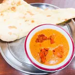 セットチキンカレー Chicken Curry（ロヒットナンカレーハウス）
