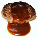ハンバーグ(主菜のみ)(無農薬玄米・白米が食べれる店 SUN)