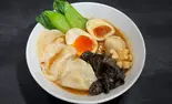 麻辣湯+サツマイモ麺（六六(LIU LIU)麻辣湯マーラータン/麻辣拌マーラーバン）