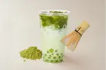 【もちもち食感】白玉 抹茶ミルクティー Shiratama Matcha（至福の贅沢「恋するクレープ」 三田店）