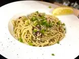アンチョビペペロンチーノパスタ（CaCa グリル＆ピザ）