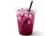 季節のフルーツソーダ(グレープベリー)（テイクアウト カフェ NAGARA COFFEE）