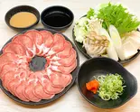 【しゃぶしゃぶ】黒豚タンセット 2人前（しゃぶ食べ 有明ガーデン店）