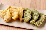 豚天6枚合盛り ※特製だし醤油付き（鶏天豚天 通天道 津田沼店）