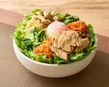 【韓国ワカメスープ付き】塩だれサムギョプサルと7種類のナムルビビンバ(【1日分の野菜】野菜食人ビビンバ 久我山店)