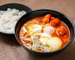 チーズヤンニョムチキンスンドゥブ(韓国料理 清美)