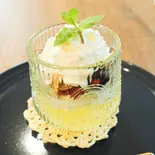 瀬戸内レモンゼリーのミニパフェ（【国産レモン使用！】創作カフェ ＆ Lemon）