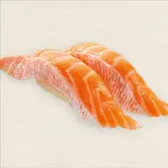 生とろサーモン（回転寿司みさき JR鶴見西口店）