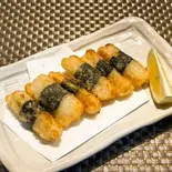 山芋磯部揚げ（炭火焼居酒屋とりきち）