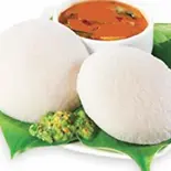 イドリ(4個)/Idli（南インドエスニックレストランエローラパレス洗足池）