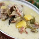 マトンシチューカレー/Mutton Stew Curry（南インドエスニックレストランエローラパレス洗足池）