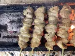 ぼんじり (1本)タレ(炭火焼き鳥 あちゃー)