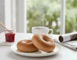 ホールウィート(全粒粉)の自家製もっちりベーグル(1個)（【自家製もっちりベーグル】ベーグルカフェZERO）