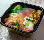 あかつき丼(海鮮茶漬け&海鮮丼940円~ 尼の丼丸 西長洲店)
