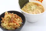 【ごはん大盛り無料】野菜かき揚げ丼＆ラーメン（情熱食堂 川口青木店）