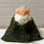 半熟明太マヨ（今日もスープとおにぎり）