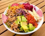 雑穀とスーパーフードのサラダボウル(アーモンドトッピング)（美腸活カフェ L for You(エルフォーユー)）