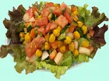 ひよこ豆サラダ/Beans Salad（インド・ネパールレストラン クシ）