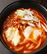 スンドゥブチゲチーズうどん（匠のうどん 彩屋 芝浦店）