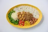 メキシカンボウルPChicken＆Carnitas Bowl（フリホーレスブリトー＆サラダ 麻布十番）