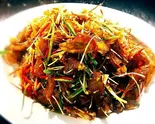 麻辣拌牛筋  牛アキレスのマーラー和え（湘味食府）