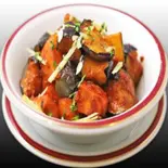 ジャガイモとなすのカレー potato and eggplant curry(TAJ MAHAL ASIAN DINING&BAR)