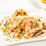 サモサ チャット(シンガラ)Samosa Chat(Shingara)（本格カレースターケバブ ビリヤニ ハラル専門店）