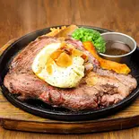 アメリカンステーキ(肩ロース)（ステーキハンバーグひげ南6条店）