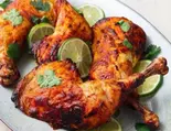 タンドリーチキン 2ピース Tandoori chicken 2 piece（インディンネパールフードキャラバン）