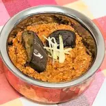 キーマナスマサラ/Keema Eggplant Masala（Assam dining garden）