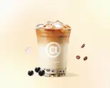 スターダスト濃厚ミルクラテ（Cotti Coffee コッティコーヒー 心斎橋店）