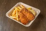 大山鶏のチキン＆チップス（THE PUBLIC SIX）