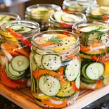 HOMEMADE PICKLES / 自家製ピクルス（ハンバーガー＆ジャンクフード THE SPRINGFIELD）