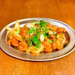 海老チリ Prawn Chili（インド料理 スワガット）