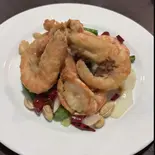 殻付海老の塩胡椒炒め（中華食堂 南大井店）