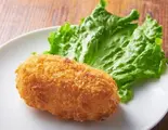 カニクリームコロッケ(1個) Crab cream croquette(ふわとろオムライスの店 五反田たまごけん GOTANDA TAMAGOKEN)