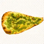 ほうれん草ナン Sag Nan（ヤマカレーインドレストラン）