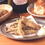 小魚唐揚げ Deep-fried small fish（海鮮巻きとおでん専門店 三幸 大山店）