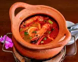 トムヤムクン(エビの酸辛スープ) Tom Yum Kung（タイ屋台居酒屋 ガムランディー）